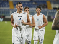 Riccardo Tonin of Delfino Pescara 1936 before the Serie C NOW match between Delfino Pescara 1936 and Torres at Stadio Adriatico ''Giovanni C...