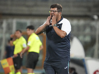 Silvio Baldini is the head coach of Delfino Pescara 1936 during the Serie C NOW match between Delfino Pescara 1936 and Torres at Stadio Adri...