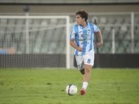 Matteo Dagasso of Delfino Pescara 1936 is in action during the Serie C NOW match between Delfino Pescara 1936 and Torres at Stadio Adriatico...