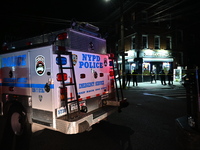 A 37-year-old male is wounded in a shooting in Brooklyn, New York, United States, on September 1, 2024. At approximately 11:20 pm, Sunday ev...