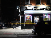 A 37-year-old male is wounded in a shooting in Brooklyn, New York, United States, on September 1, 2024. At approximately 11:20 pm, Sunday ev...