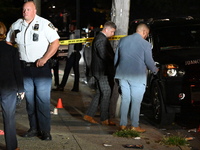 A 37-year-old male is wounded in a shooting in Brooklyn, New York, United States, on September 1, 2024. At approximately 11:20 pm, Sunday ev...