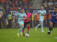 Montreal midfielder Lassi Lappalainen appears during the Major League Soccer match between FC Cincinnati and CF Montreal at TQL Stadium in C...