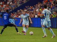 Montreal midfielder Samuel Piette appears during the Major League Soccer match between FC Cincinnati and CF Montreal at TQL Stadium in Cinci...