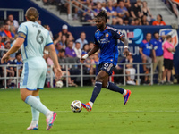 Cincinnati midfielder Chidozie Awaziem appears during the Major League Soccer match between FC Cincinnati and CF Montreal at TQL Stadium in...