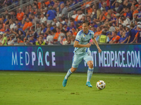 Montreal midfielder Lassi Lappalainen appears during the Major League Soccer match between FC Cincinnati and CF Montreal at TQL Stadium in C...