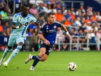 Cincinnati midfielder Pavel Bucha appears during the Major League Soccer match between FC Cincinnati and CF Montreal at TQL Stadium in Cinci...