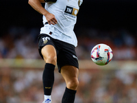 Diego Lopez of Valencia CF is in action during the LaLiga EA Sports match between Valencia CF and Villarreal CF at Mestalla stadium in Valen...