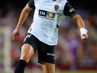 Diego Lopez of Valencia CF is in action during the LaLiga EA Sports match between Valencia CF and Villarreal CF at Mestalla stadium in Valen...