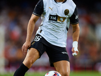 Diego Lopez of Valencia CF is in action during the LaLiga EA Sports match between Valencia CF and Villarreal CF at Mestalla stadium in Valen...