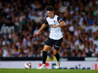 Pepelu of Valencia CF is in action during the LaLiga EA Sports match between Valencia CF and Villarreal CF at Mestalla stadium in Valencia,...