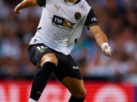 Diego Lopez of Valencia CF is in action during the LaLiga EA Sports match between Valencia CF and Villarreal CF at Mestalla stadium in Valen...