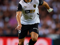 Diego Lopez of Valencia CF is in action during the LaLiga EA Sports match between Valencia CF and Villarreal CF at Mestalla stadium in Valen...