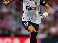 Diego Lopez of Valencia CF is in action during the LaLiga EA Sports match between Valencia CF and Villarreal CF at Mestalla stadium in Valen...