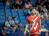 Adrian Embarba during the LaLiga EA Sports match between RCD Espanyol de Barcelona and Rayo Vallecano, on August 31, 2024.  (