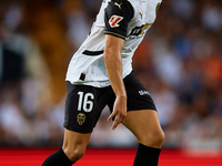 Diego Lopez of Valencia CF is in action during the LaLiga EA Sports match between Valencia CF and Villarreal CF at Mestalla stadium in Valen...