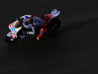 Alex Marquez (73) of Spain and Gresini Racing Moto GP Ducati during the race day of the Gran Premio GoPro de Aragon at Motorland Aragon Circ...