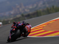 Jorge Martin (89) of Spain and Prima Pramac Racing Ducati during the race day of the Gran Premio GoPro de Aragon at Motorland Aragon Circuit...