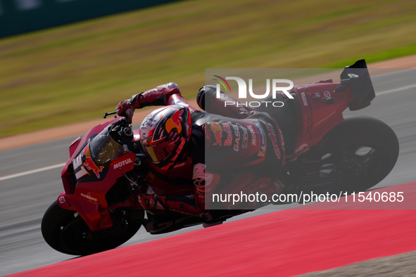 Pedro Acosta (31) of Spain and Red Bull Gasgas Tech3 during the race day of the Gran Premio GoPro de Aragon at Motorland Aragon Circuit on S...