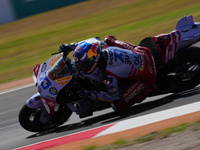 Alex Marquez (73) of Spain and Gresini Racing Moto GP Ducati during the race day of the Gran Premio GoPro de Aragon at Motorland Aragon Circ...