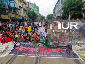 Junior doctors take to the street demanding the resignation of the current Commissioner of Police of Kolkata regarding alleged tampering of...