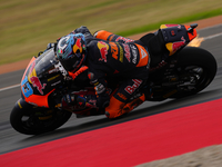 Celestino Vietti (13) of Italy and Red Bull KTM Ajo Kalex during the race day of the Gran Premio GoPro de Aragon at Motorland Aragon Circuit...