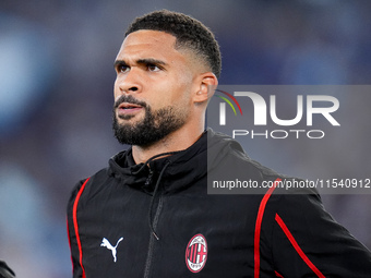 Ruben Loftus-Cheek of AC Milan looks on during the Serie A Enilive match between SS Lazio and AC Milan at Stadio Olimpico on Aug 31, 2024 in...