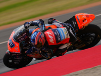 Ai Ogura (79) of Japan and Mt Helmets - Msi Boscoscuro during the race day of the Gran Premio GoPro de Aragon at Motorland Aragon Circuit on...