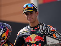 Jose Antonio Rueda (99) of Spain and Red Bull KTM Ajo KTM during the race day of the Gran Premio GoPro de Aragon at Motorland Aragon Circuit...