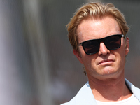 Nico Rosberg before the Formula 1 Italian Grand Prix at Autodromo Nazionale di Monza in Monza, Italy on September 1, 2024. (