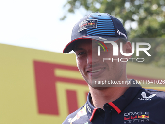 Max Verstappen of Red Bull Racing before the Formula 1 Italian Grand Prix at Autodromo Nazionale di Monza in Monza, Italy on September 1, 20...