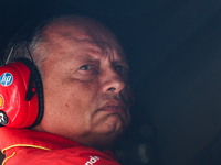 Frederic Vasseur before the Formula 1 Italian Grand Prix at Autodromo Nazionale di Monza in Monza, Italy on September 1, 2024. (