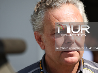 Mario Isola before the Formula 1 Italian Grand Prix at Autodromo Nazionale di Monza in Monza, Italy on September 1, 2024. (