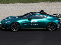 Aston Martin F1 Safety Car before the Formula 1 Italian Grand Prix at Autodromo Nazionale di Monza in Monza, Italy on September 1, 2024. (