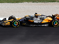 Oscar Piastri of McLaren before the Formula 1 Italian Grand Prix at Autodromo Nazionale di Monza in Monza, Italy on September 1, 2024. (