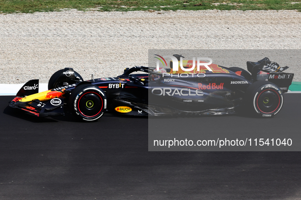 Max Verstappen of Red Bull Racing before the Formula 1 Italian Grand Prix at Autodromo Nazionale di Monza in Monza, Italy on September 1, 20...