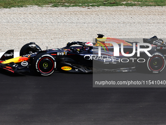 Max Verstappen of Red Bull Racing before the Formula 1 Italian Grand Prix at Autodromo Nazionale di Monza in Monza, Italy on September 1, 20...