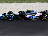 Pierre Gasly of Alpine before the Formula 1 Italian Grand Prix at Autodromo Nazionale di Monza in Monza, Italy on September 1, 2024. (