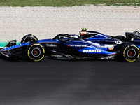 Franco Colapinto of Williams before the Formula 1 Italian Grand Prix at Autodromo Nazionale di Monza in Monza, Italy on September 1, 2024. (