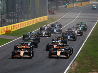 Start of the Formula 1 Italian Grand Prix at Autodromo Nazionale di Monza in Monza, Italy on September 1, 2024. (