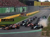 Start of the Formula 1 Italian Grand Prix at Autodromo Nazionale di Monza in Monza, Italy on September 1, 2024. (