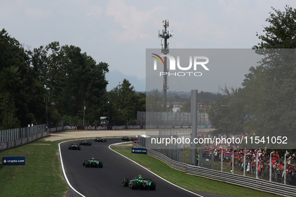 Formula 1 Italian Grand Prix at Autodromo Nazionale di Monza in Monza, Italy on September 1, 2024. 