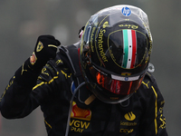 Charles Leclerc of Ferrari after the Formula 1 Italian Grand Prix at Autodromo Nazionale di Monza in Monza, Italy on September 1, 2024. (