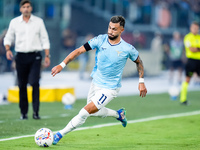 Taty Castellanos of SS Lazio during the Serie A Enilive match between SS Lazio and AC Milan at Stadio Olimpico on Aug 31, 2024 in Rome, Ital...