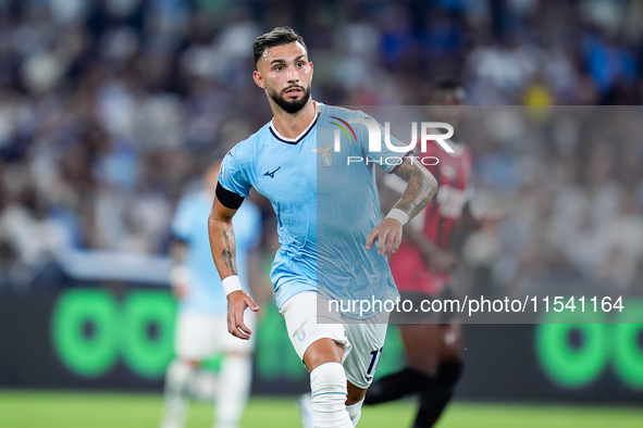 Taty Castellanos of SS Lazio during the Serie A Enilive match between SS Lazio and AC Milan at Stadio Olimpico on Aug 31, 2024 in Rome, Ital...