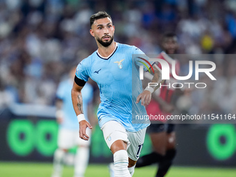 Taty Castellanos of SS Lazio during the Serie A Enilive match between SS Lazio and AC Milan at Stadio Olimpico on Aug 31, 2024 in Rome, Ital...