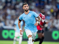 Taty Castellanos of SS Lazio during the Serie A Enilive match between SS Lazio and AC Milan at Stadio Olimpico on Aug 31, 2024 in Rome, Ital...