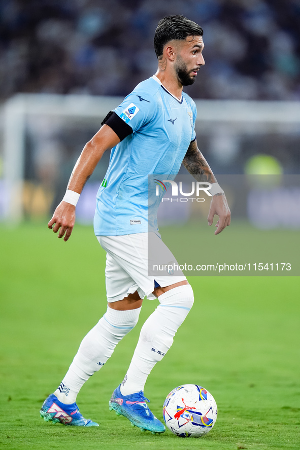 Taty Castellanos of SS Lazio during the Serie A Enilive match between SS Lazio and AC Milan at Stadio Olimpico on Aug 31, 2024 in Rome, Ital...