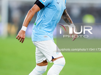 Taty Castellanos of SS Lazio during the Serie A Enilive match between SS Lazio and AC Milan at Stadio Olimpico on Aug 31, 2024 in Rome, Ital...