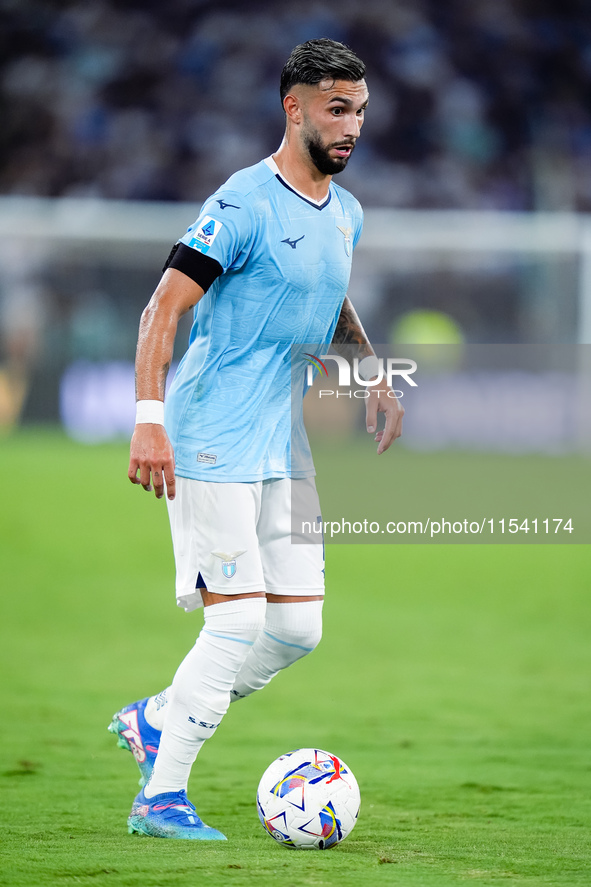 Taty Castellanos of SS Lazio during the Serie A Enilive match between SS Lazio and AC Milan at Stadio Olimpico on Aug 31, 2024 in Rome, Ital...